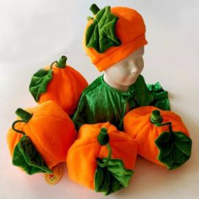 Pumpkin Costume hat baby